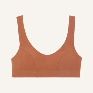 Knickey/Subset | Organic Cotton Scoop Bralette | Spice